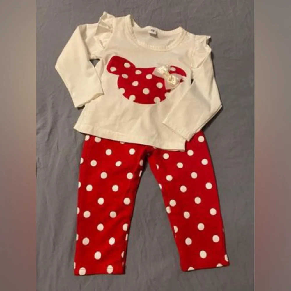 Disney‎ Minnie Mouse Outfit Baby/Toddler Size 70